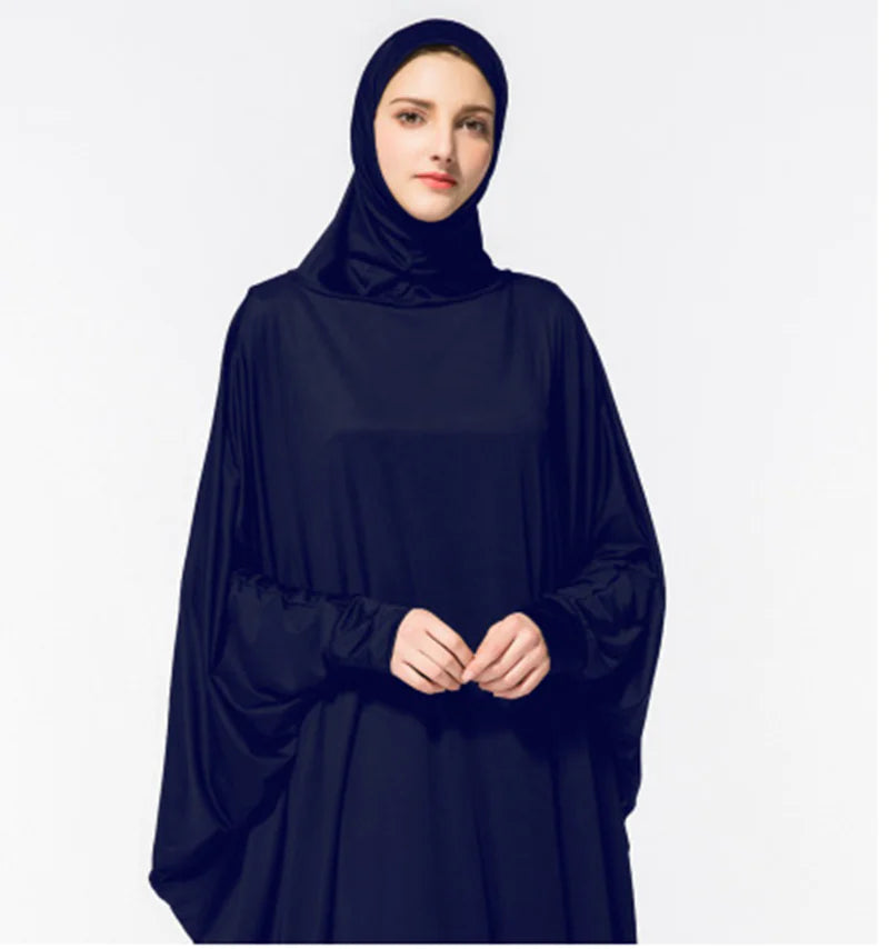 Robe à Manches Chauve-Souris pour Femmes Musulmanes Arabes